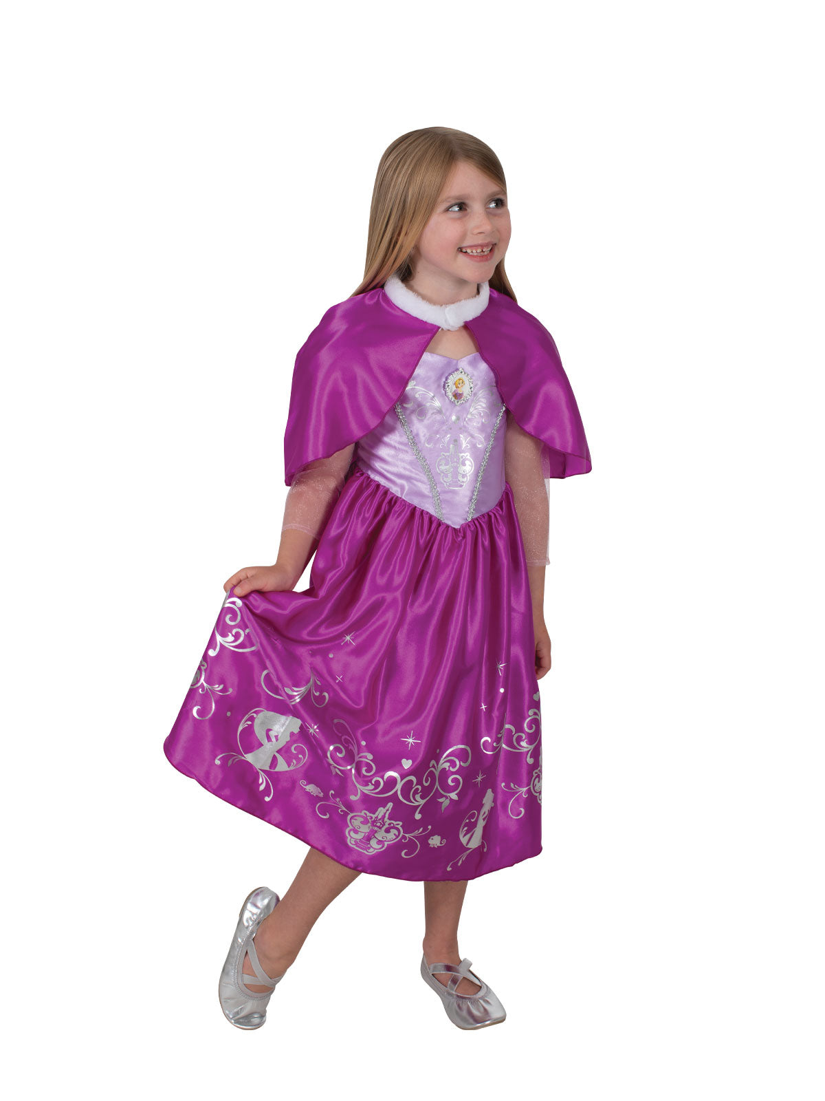 Rapunzel Deluxe Cloak Costume for Kids Disney Tangled Costume