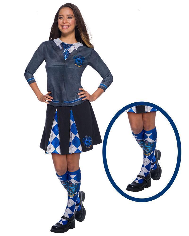 Ravenclaw Costume Socks for Kids & Adults - Warner Bros Harry Potter |  Costume World NZ