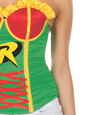 Robin Ribbon Corset for Adults - Warner Bros DC Comics