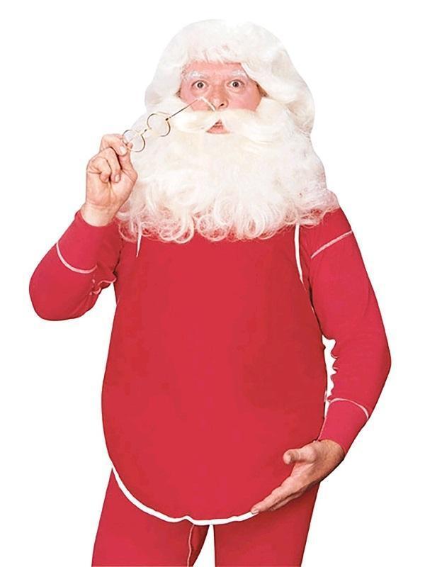 Santa Stuffable Belly Accessory Top for Adults