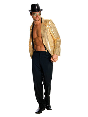 Sequin Gold Jacket for Adults