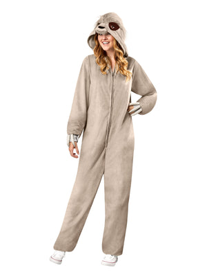 Sloth Furry Onesie Costume for Adults
