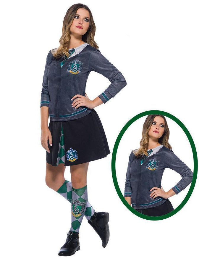 Slytherin Top for Teens & Adults - Warner Bros Harry Potter