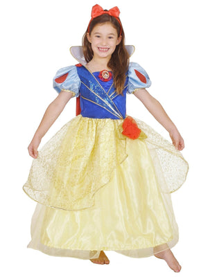 Snow White Glitter & Glow Premium Costume for Kids - Disney Snow White