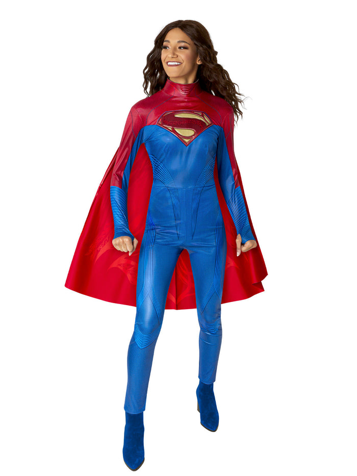 Supergirl Deluxe Costume for Adults - Warner Bros The Flash