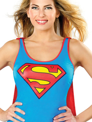 Supergirl Tank Dress Costume for Adults - Warner Bros DC Comics