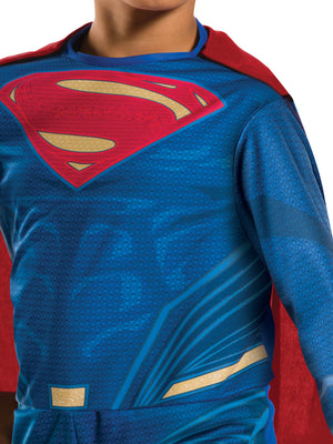 Superman Classic Costume for Kids - Warner Bros Justice League