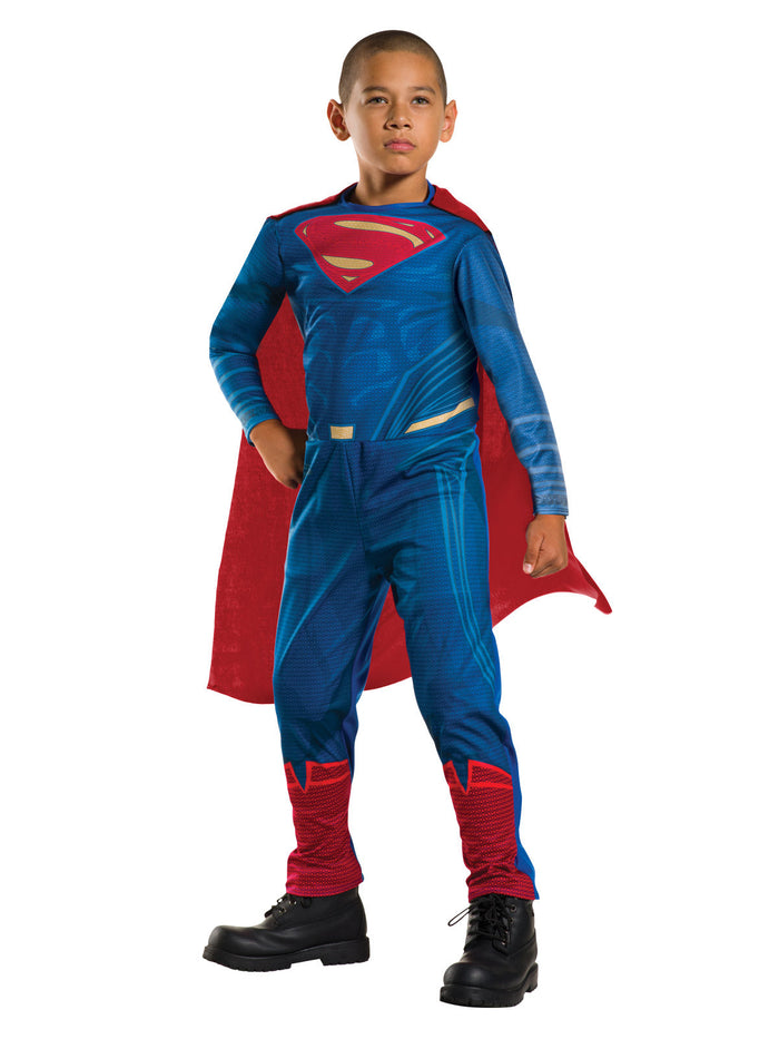 Superman Classic Costume for Kids - Warner Bros Justice League