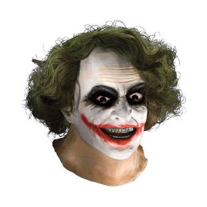 The Joker 3/4 Mask With Hair for Adults - DC Comics