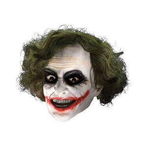 The Joker 3/4 Mask With Hair for Adults - DC Comics