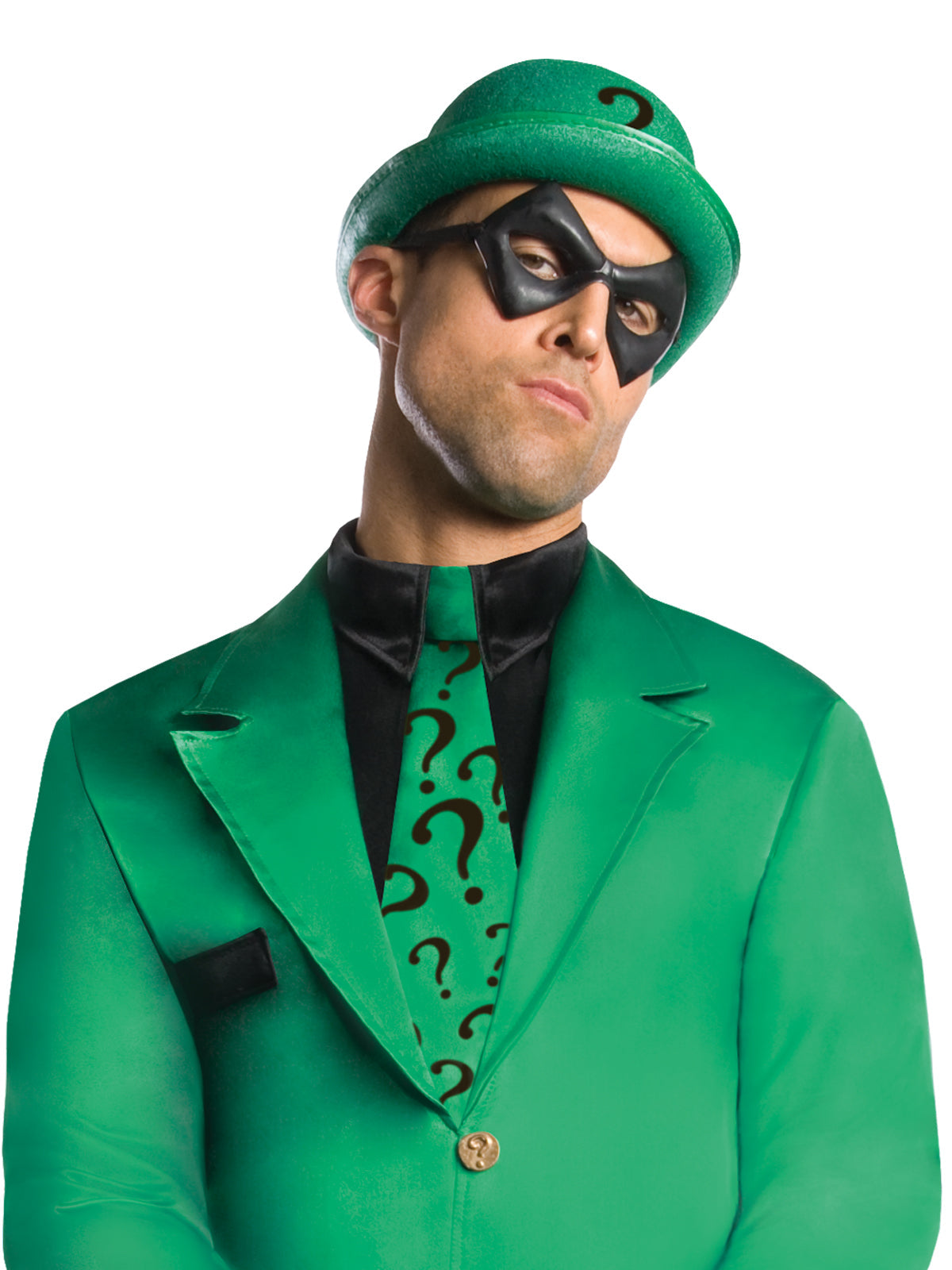 The Riddler Deluxe Costume for Adults - DC Comics | Costume World NZ