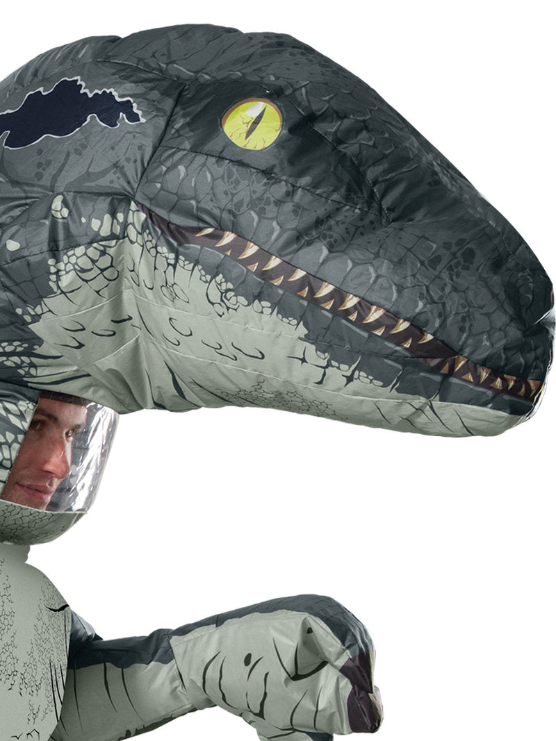 Velociraptor 'Blue' Inflatable Costume for Adults - Jurassic World ...