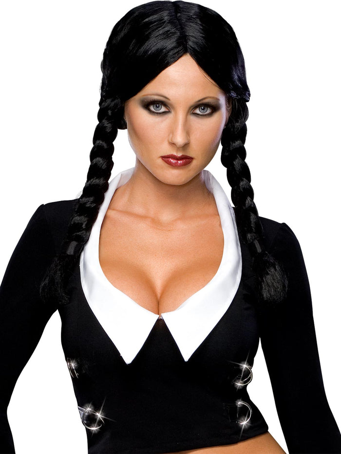 Wednesday Addams Wig for Adults - The Addams Family
