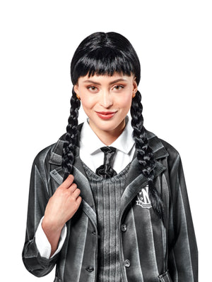Wednesday Addams Wig for Adults - Wednesday (Netflix)