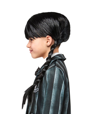 Wednesday Addams Wig for Kids - Wednesday (Netflix)