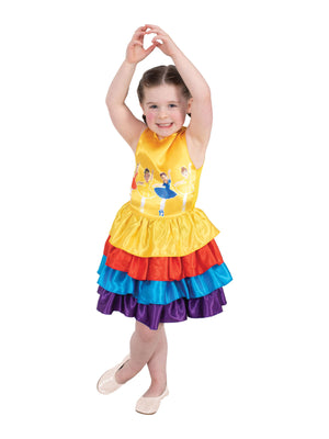 Wiggles Ballerina Multi-Coloured Dress Costume for Kids - The Wiggles