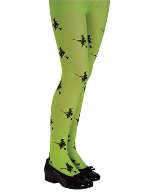 Witch Green Child Tights