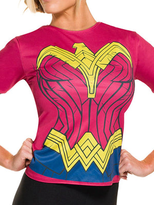 Wonder Woman Costume Top for Adults - Warner Bros Dawn of Justice