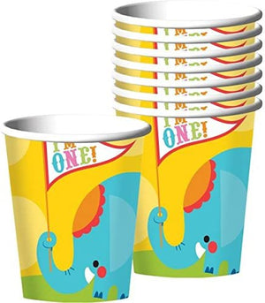 Buy 1st Birthday Cups 8pk from Costume World