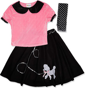 Buy 50s Hop with Poodle Skirt Costume for Adults from Costume World