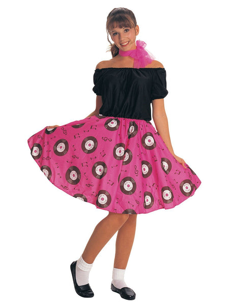 50s Rockabilly Plus Size Costume for Adults