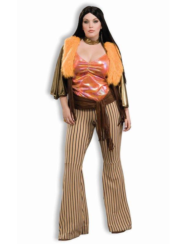 60s Babe Plus Size Costume for Adults