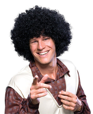 Buy Afro Black Wig for Adults from Costume World