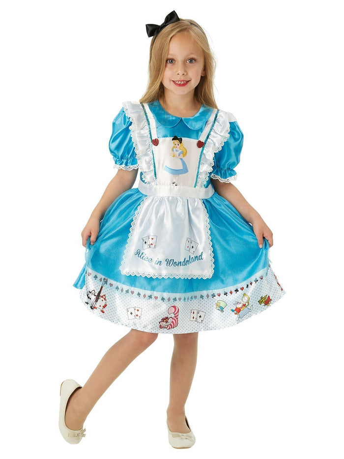 Alice in Wonderland Deluxe Costume for Kids - Disney Alice in Wonderland