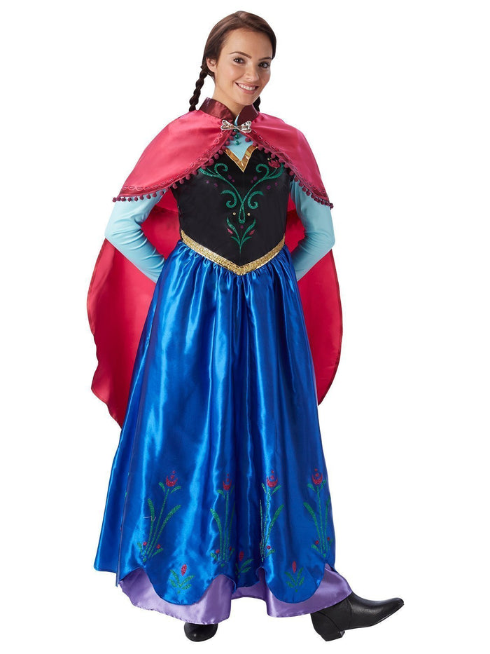 Anna Deluxe Costume for Adults - Disney Frozen