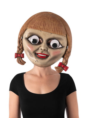 Buy Annabelle Googly Eyes Mask for Adults - Warner Bros Annabelle from Costume World