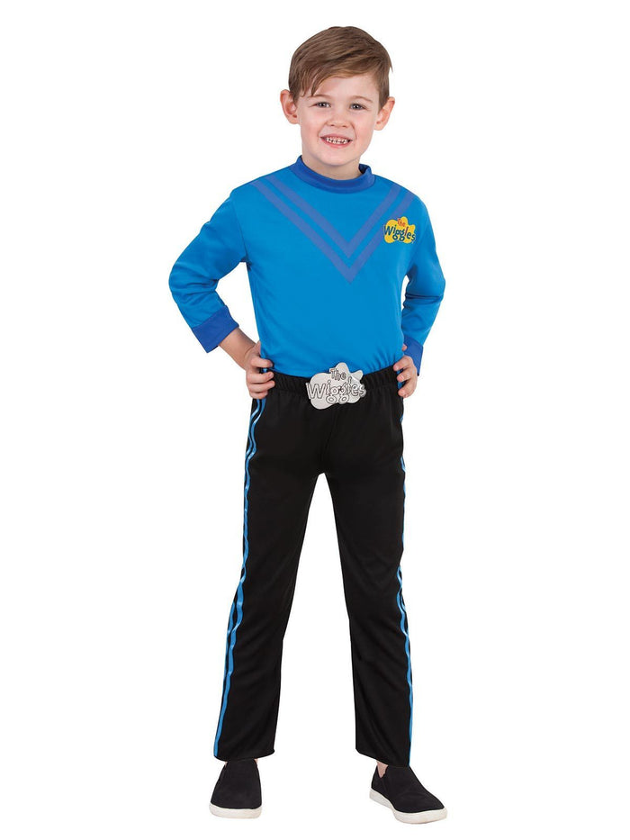 Anthony Blue Wiggle Deluxe Costume to Toddlers & Kids - The Wiggles