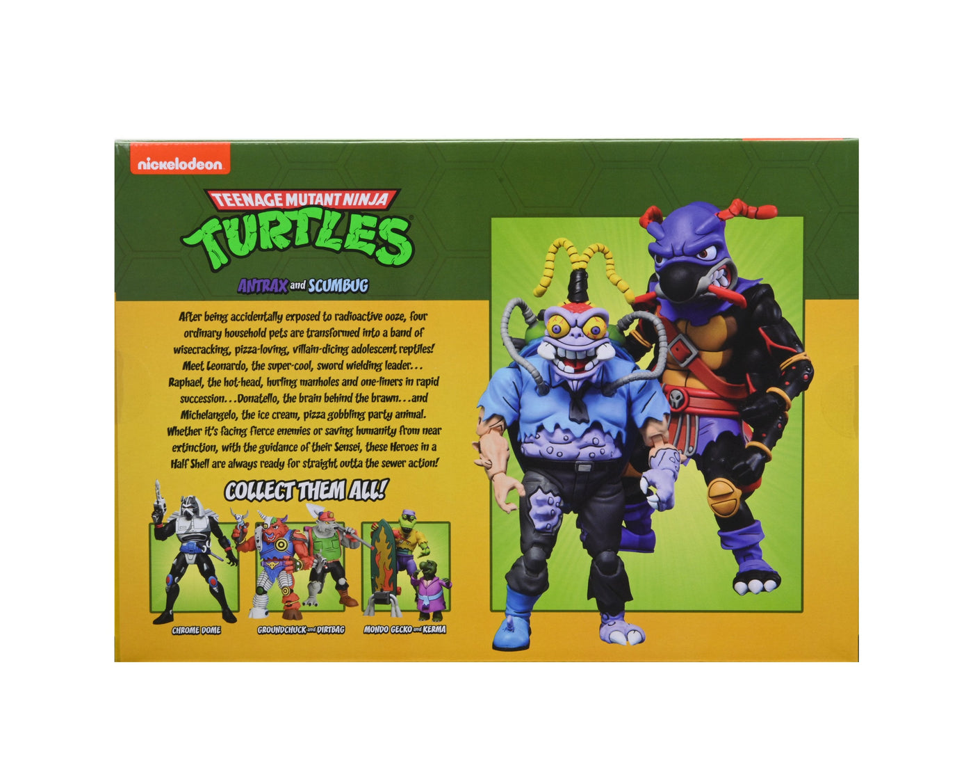 TMNT NECA Antrax popular and Scumbug 2 Pack