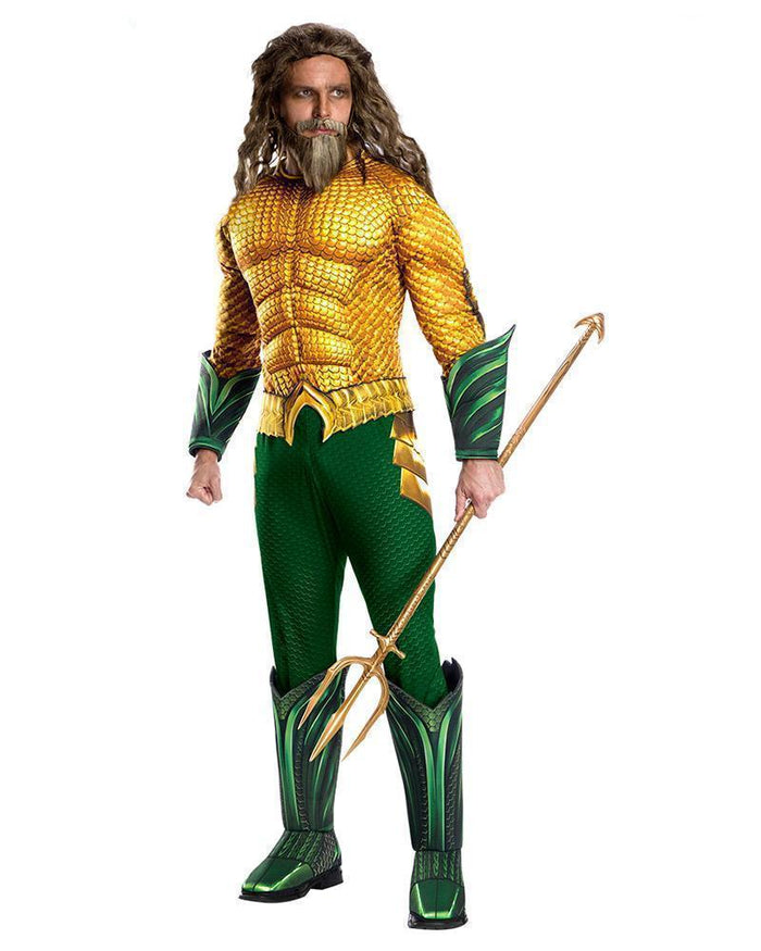 Aquaman Deluxe Costume for Adults - Warner Bros Aquaman