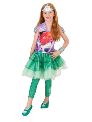 Buy Ariel Hooded Dress for Kids - Disney The Little Mermaid from Costume World