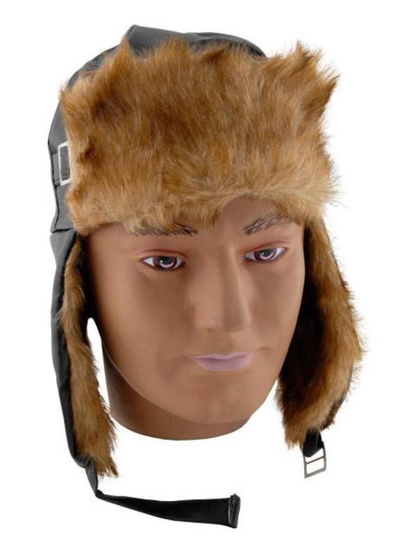 Aviator Hat With Faux Fur for Adults