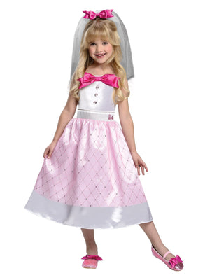 Buy Barbie Bride Costume for Kids - Mattel Barbie from Costume World