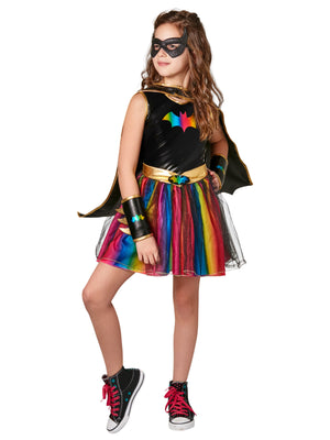 Buy Batgirl Deluxe Rainbow Tutu Costume for Kids - Warner Bros DC Comics from Costume World