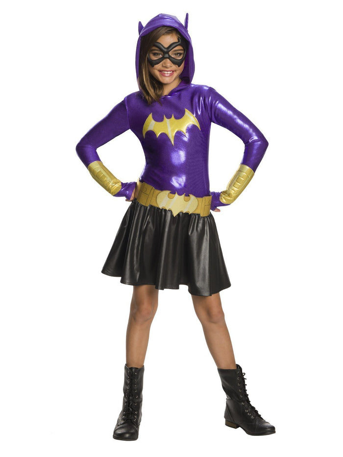 Batgirl Hoodie Dress Costume for Kids & Tweens - Warner Bros DC Super Hero Girls