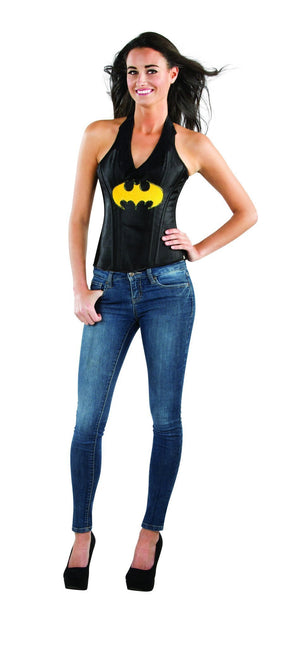 Buy Batgirl Leather-Look Halter Top for Adults - Warner Bros DC Comics from Costume World