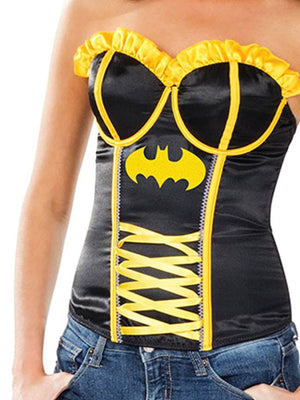 Buy Batgirl Ribbon Detail Corset for Adults - Warner Bros DC Comics from Costume World