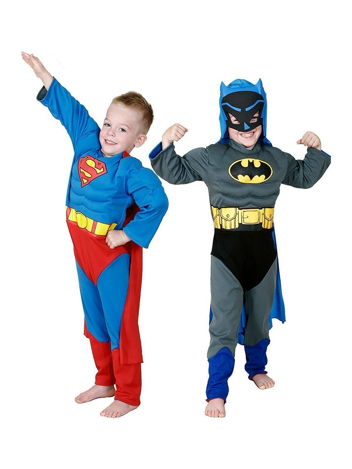 Batman To Superman REVERSIBLE Costume for Kids - Warner Bros DC Comics