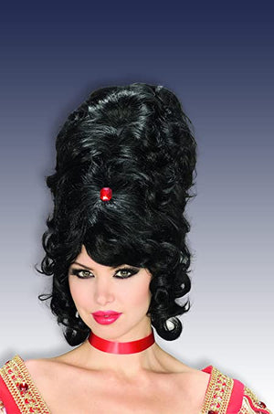 Buy Beehive Black Wig for Adults from Costume World