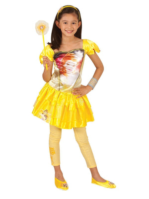 Buy Belle Footless Tights for Kids - Disney Beauty and the Beast from Costume World