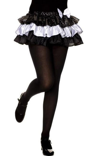 Buy Black Opaque Tights for Kids from Costume World