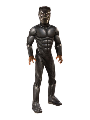 Buy Black Panther Deluxe Costume for Kids - Marvel Black Panther from Costume World