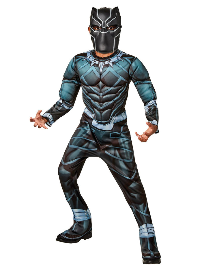 Black Panther Deluxe Costume for Kids Marvel Black Panther