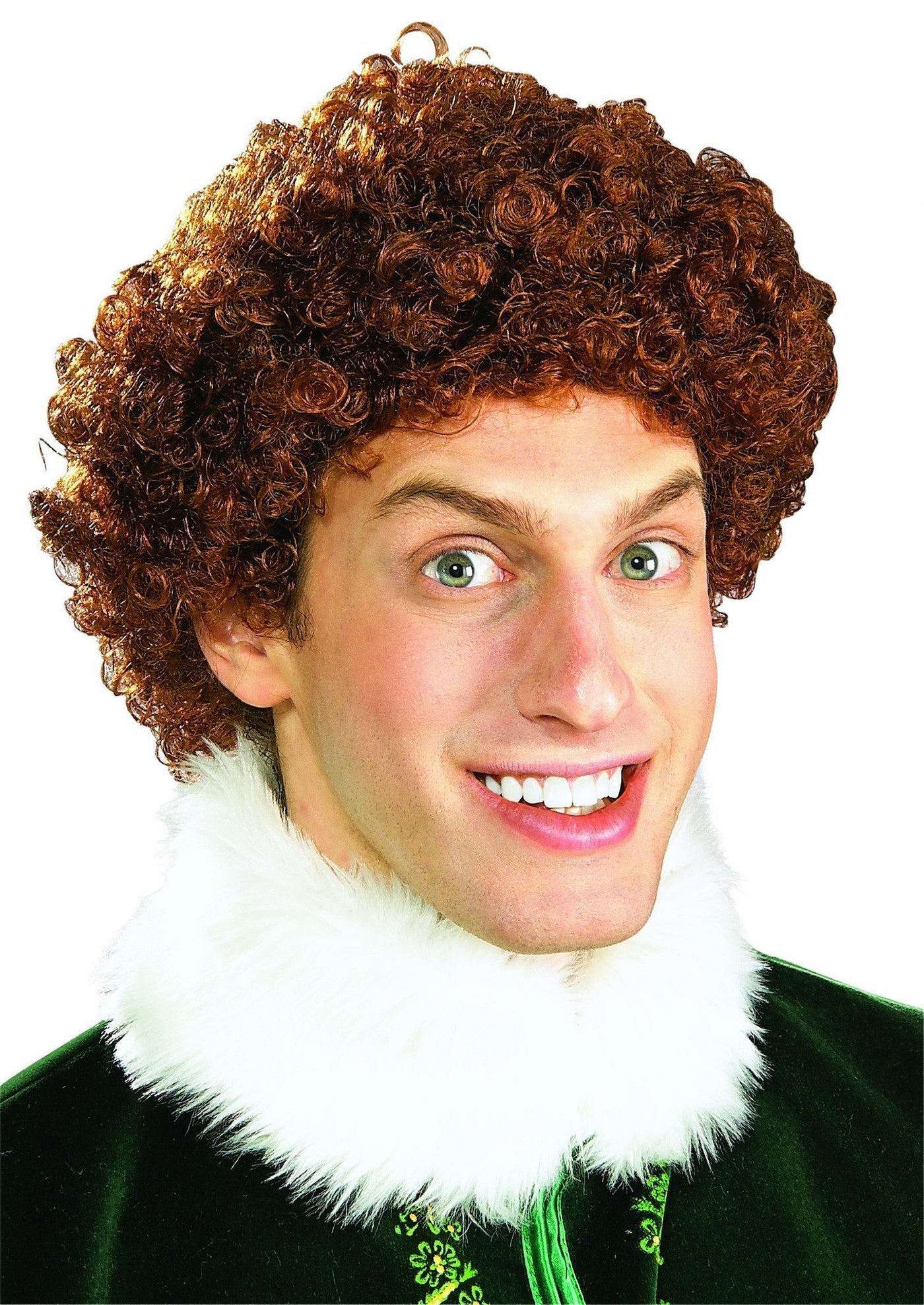 Buddy The Elf Wig For Adults Elf Movie Costume World Nz