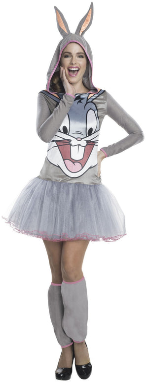 Buy Bugs Bunny Hooded Tutu Costume for Adults - Warner Bros Looney Tunes from Costume World