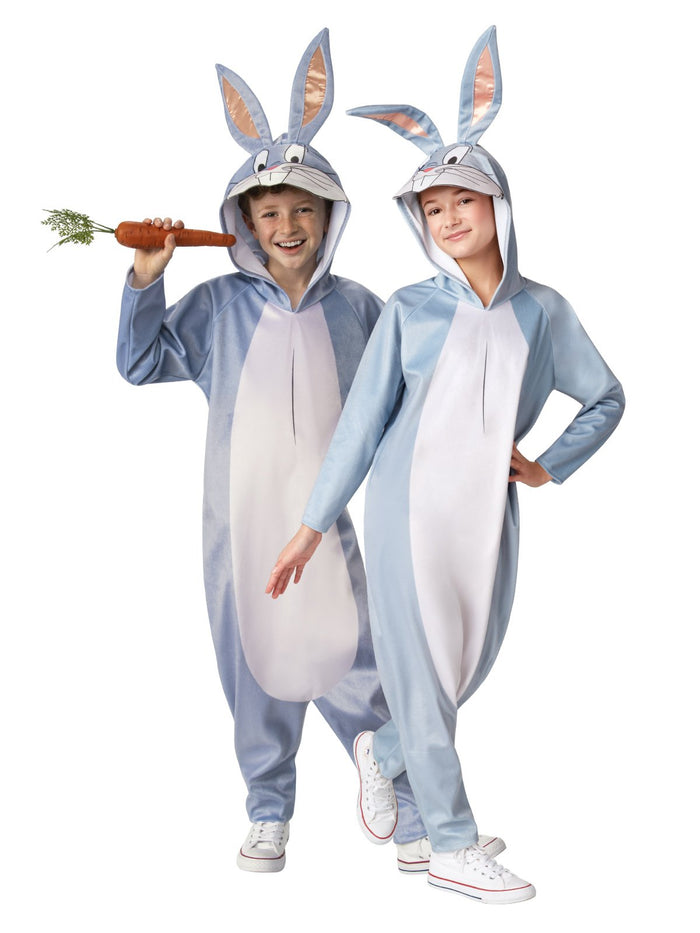 Bugs Bunny Unisex Jumpsuit Costume for Kids - Warner Bros Space Jam 2
