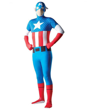 Buy Captain America 2nd Skin Costume for Adults - Marvel Avengers from Costume World